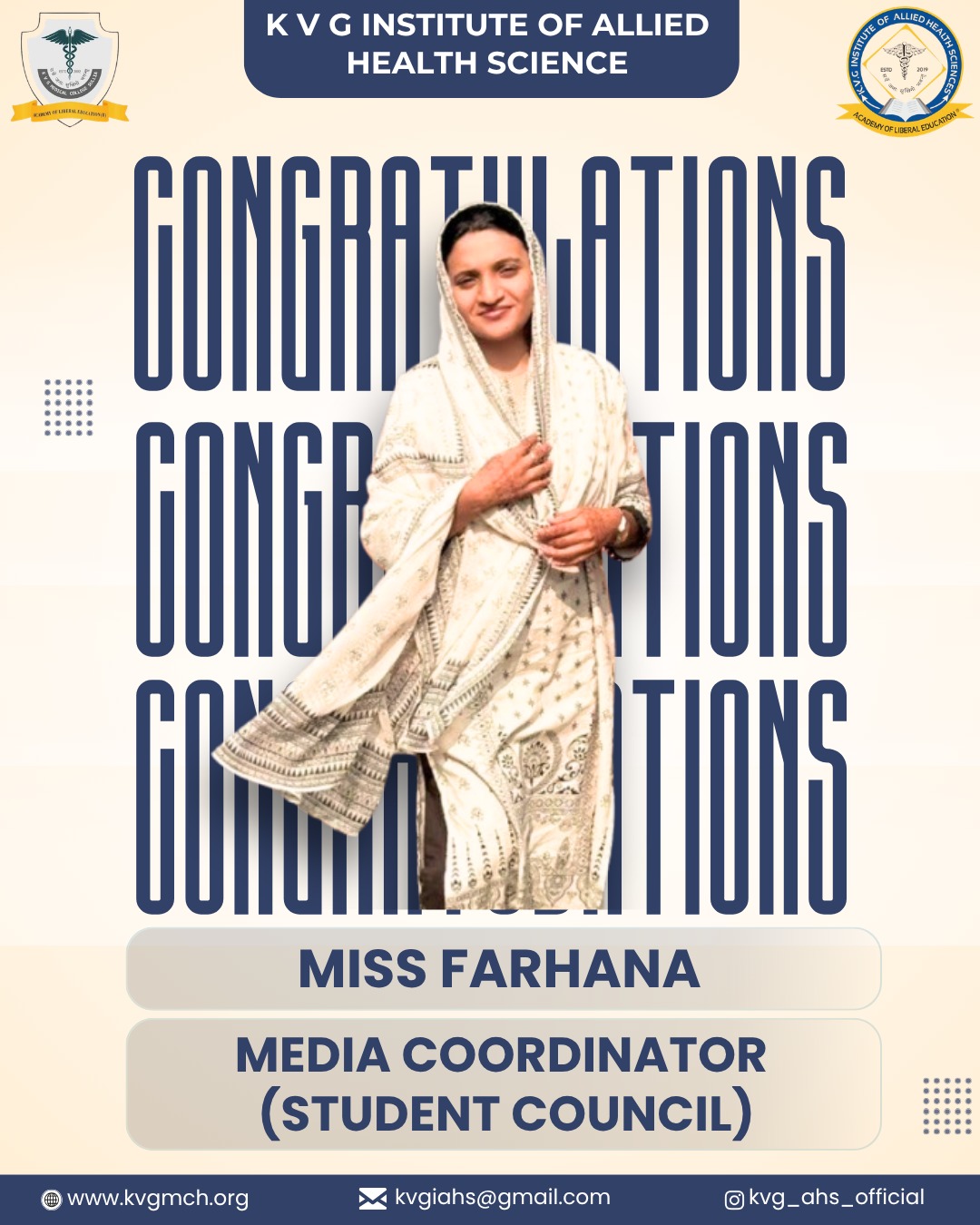Media Co-ordinator .